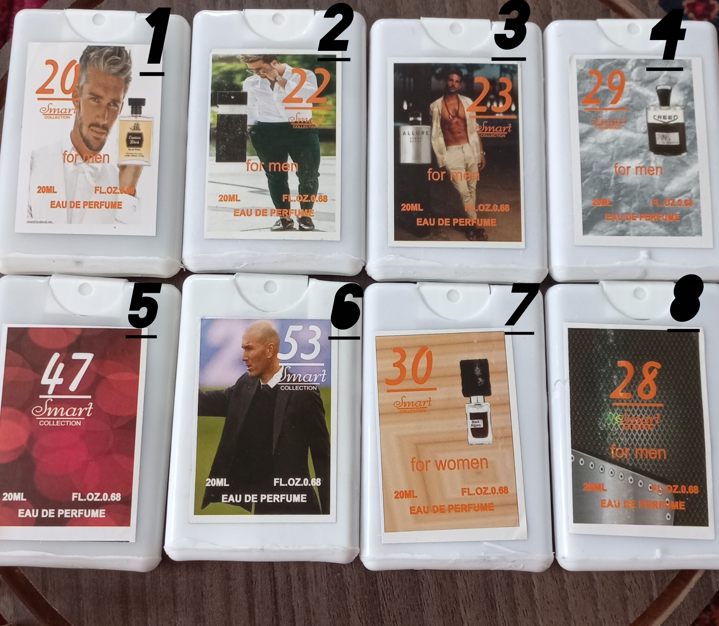 عطر جیبی زنانه و مردانه کد ۰۱۲۹۸