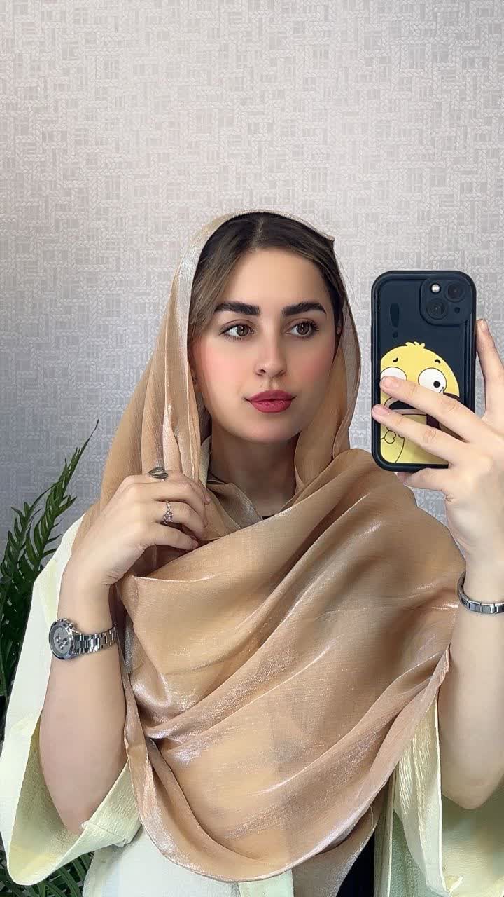 شال ابریشم ژان ژان اورجینال کد ۸۸۸